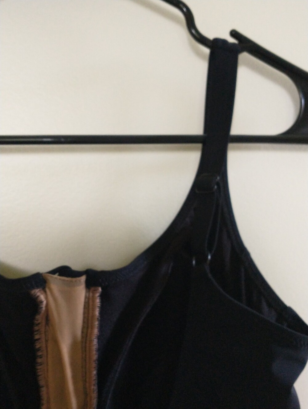 NWT Gottex Black Ruched Swimsuit with Skirt Bathing Suit Size 12 - Picture 7 of 13